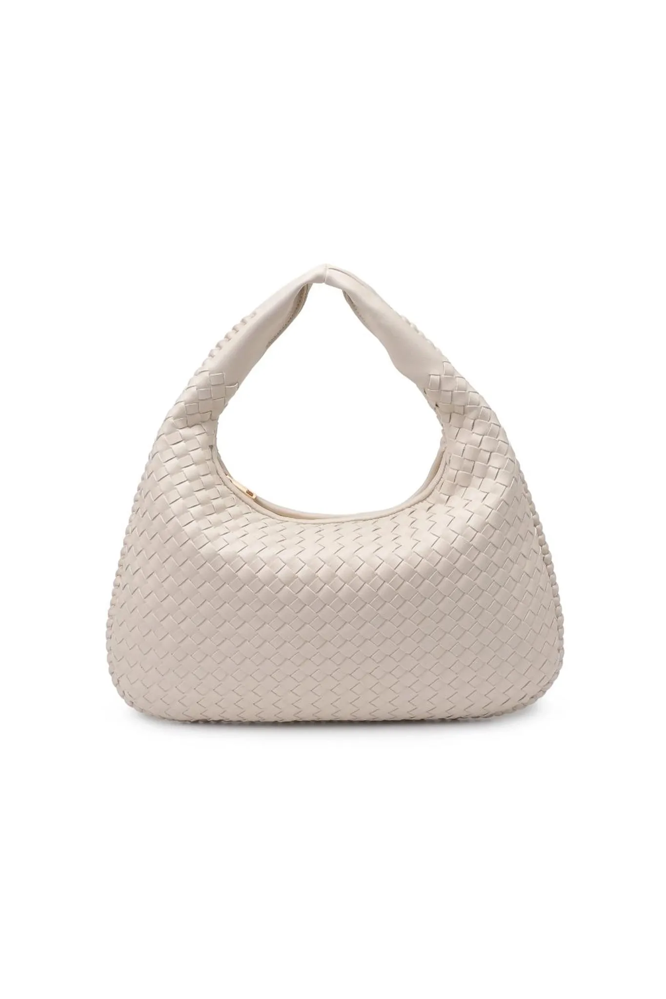 Adela Woven Hobo in Oatmilk