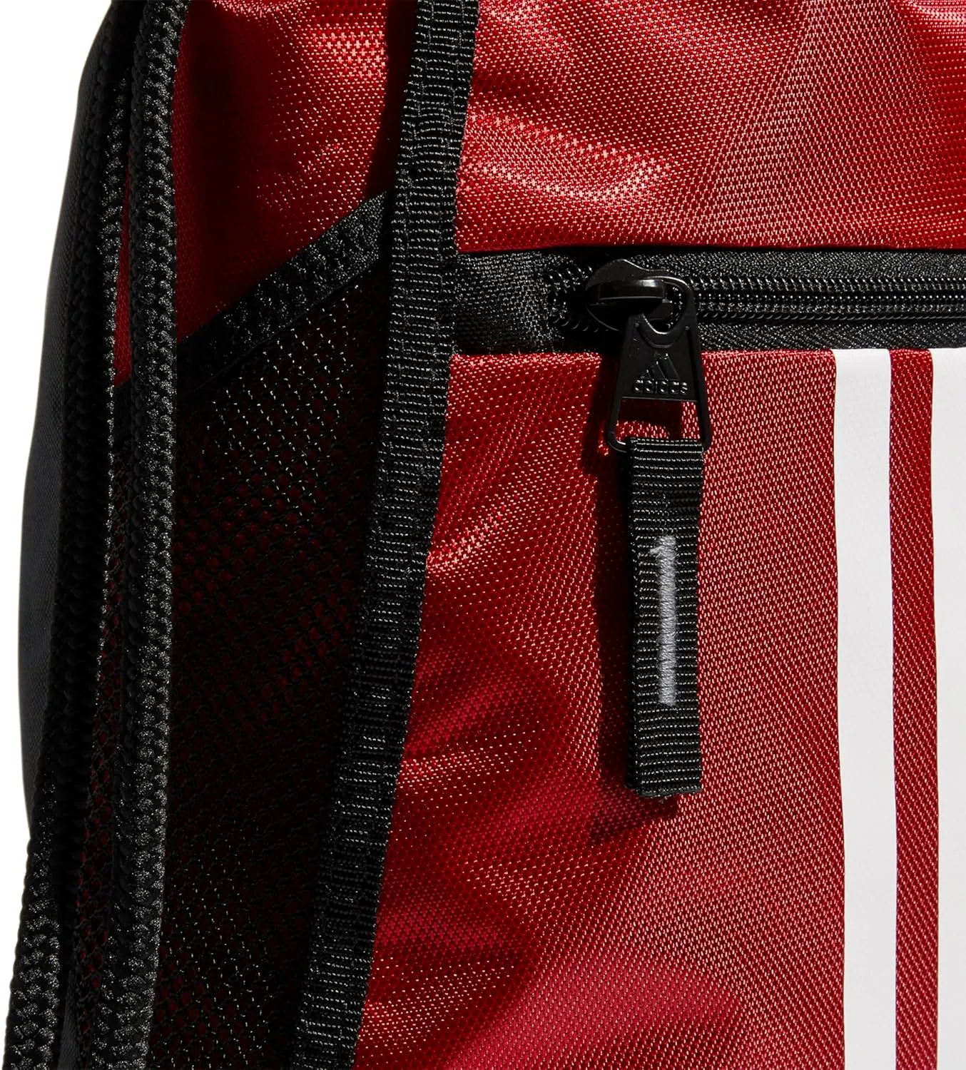 adidas Alliance Sackpack, Drawstring, Lightweight Small Gym Bag for Women, Soccer Backpack, Team Power Red, One Size