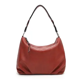 Braided Handle Slouchy Hobo