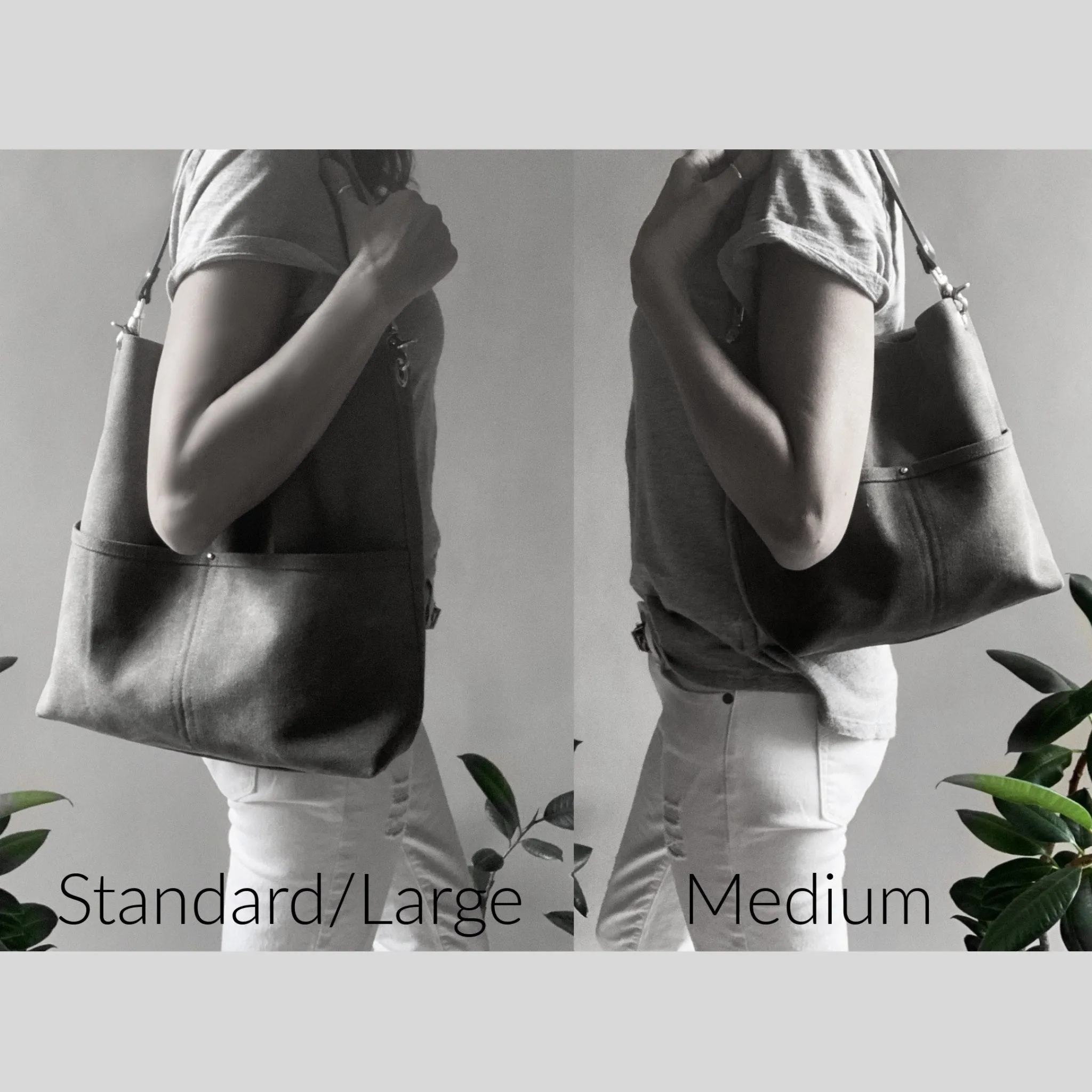 Bucket Bag in Flax by Independent Reign