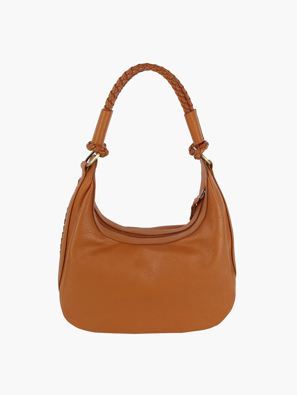 Camille Whipstitched Hobo Bag