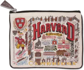 catstudio Harvard University Collegiate Zipper Pouch Purse | Holds Your Phone, Coins, Makeup, Dog Treats, & Tech Tools