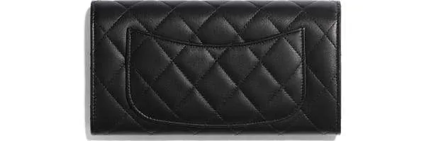 Chanel Classic Long Flap Wallet Black
