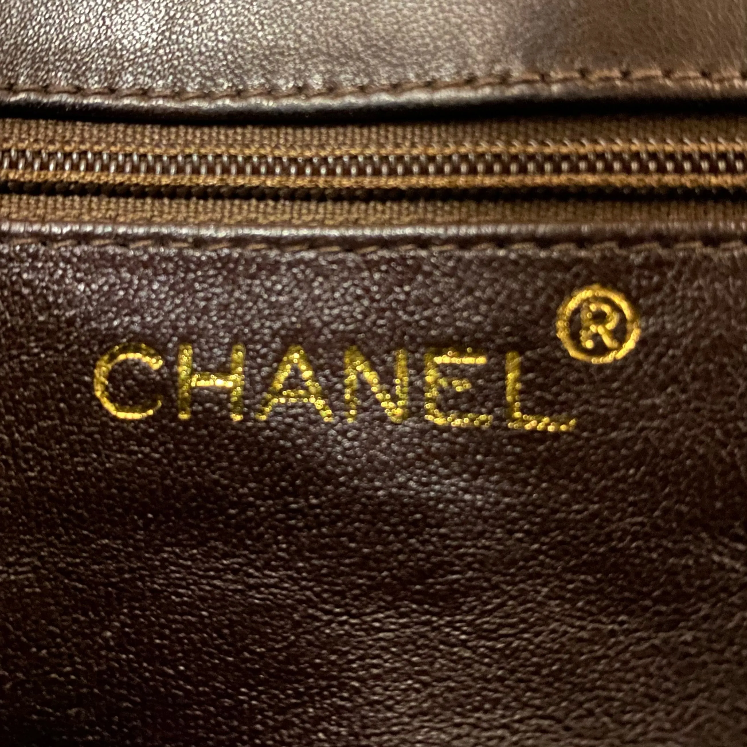 Chanel Vintage Chocolate Brown Tassel Flap Bag