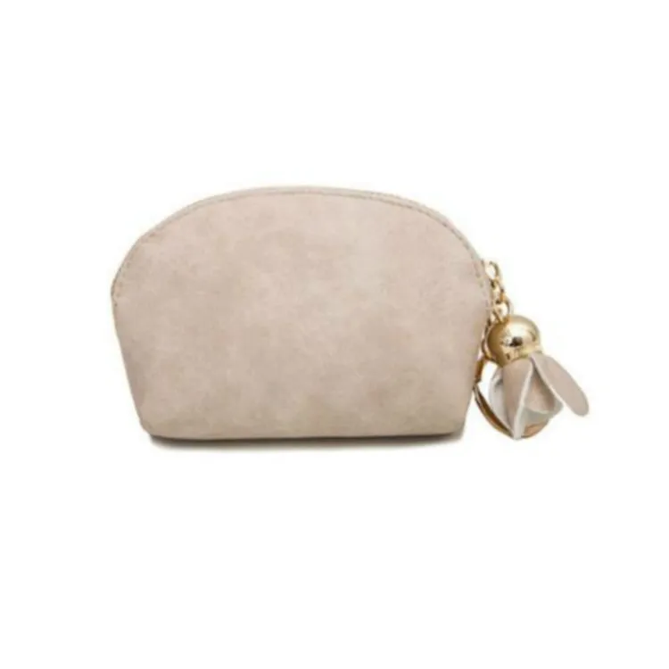 Charming Floral Tassel Mini Coin Purse