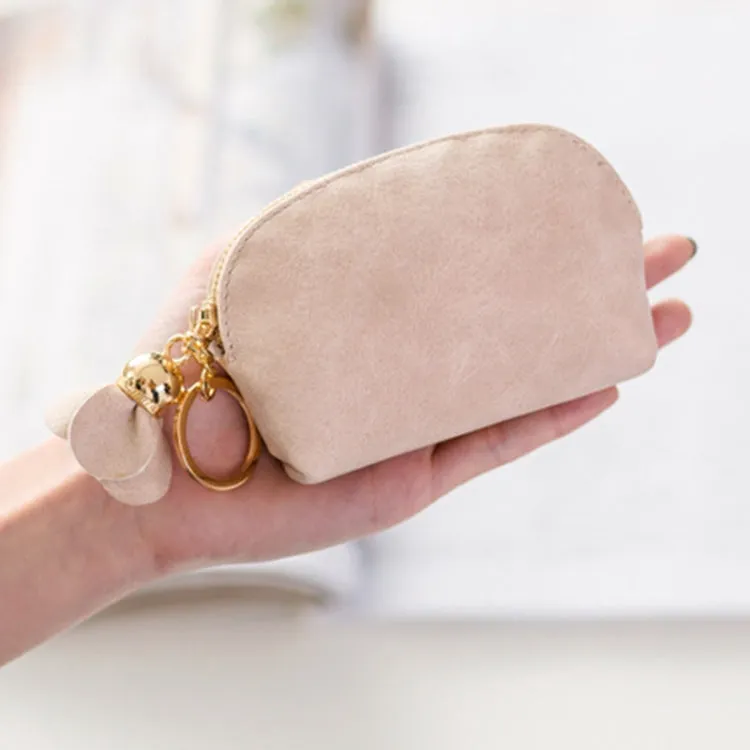 Charming Floral Tassel Mini Coin Purse