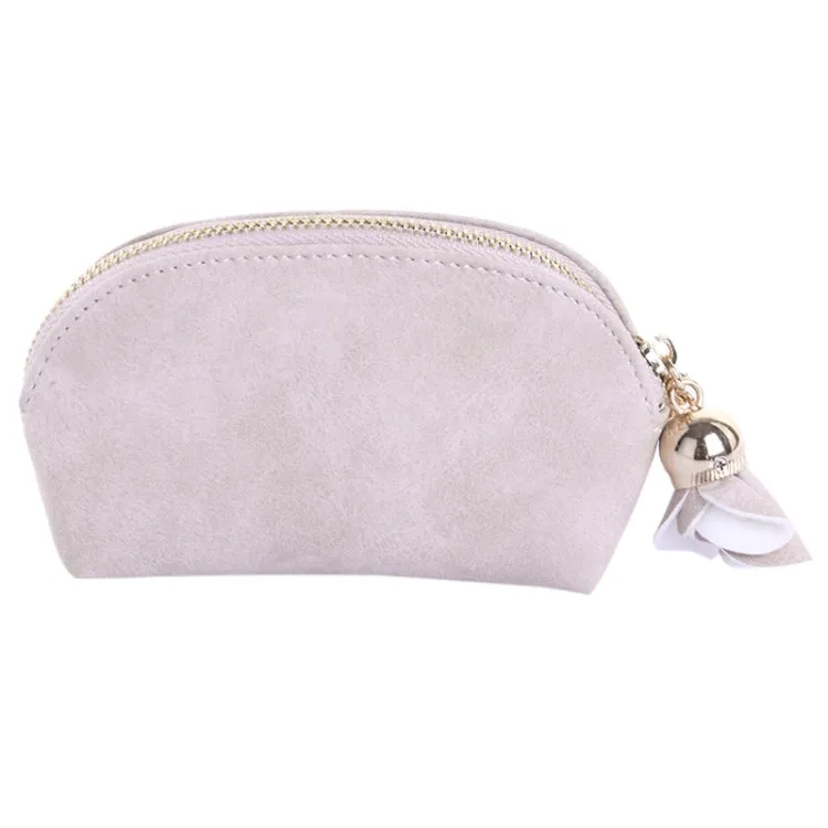 Charming Floral Tassel Mini Coin Purse