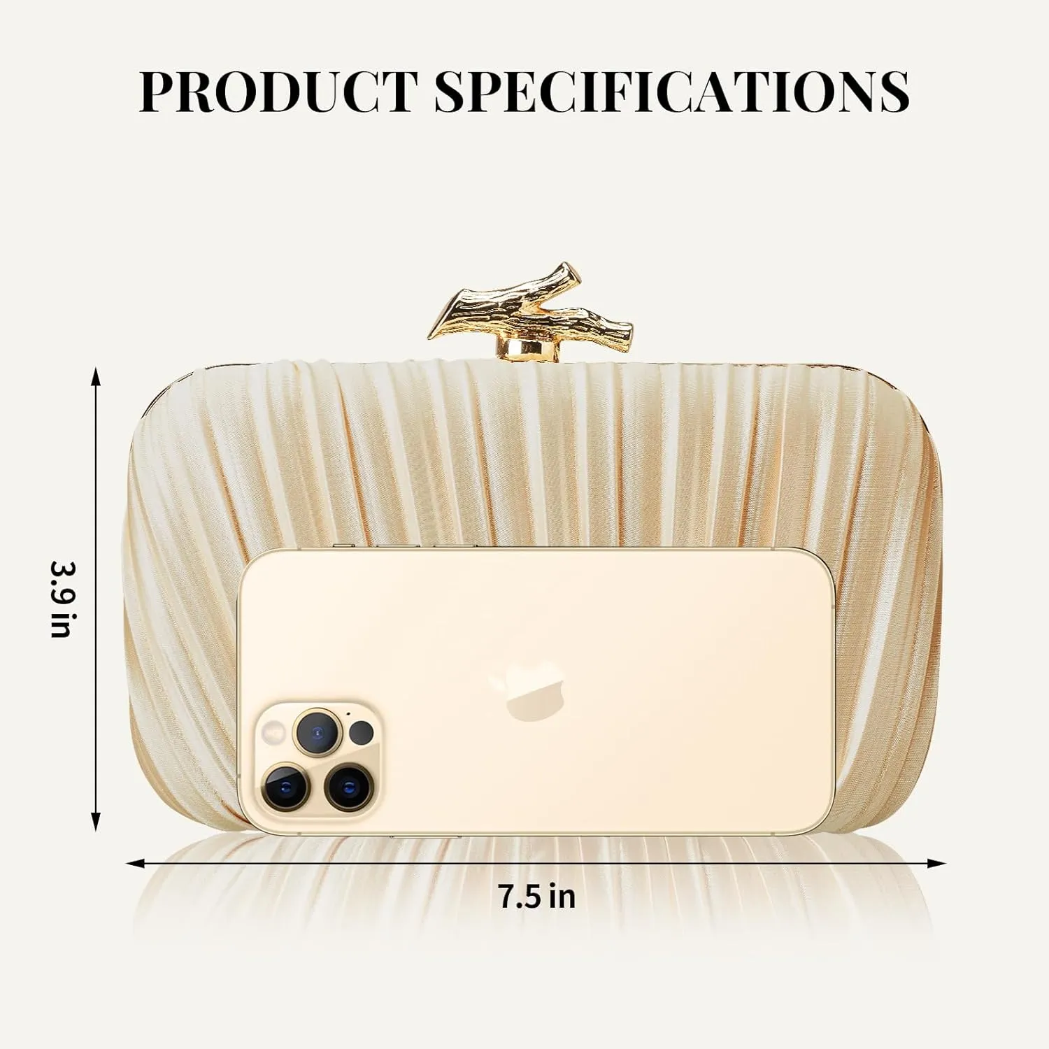 Clutch Purses for Women Wedding Evening Glitter Sparkly Handbags Party Purses for Women with Detachable Chain