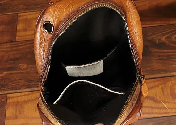 Cool Ladies Cross Chest Purse Leather Sling Bag For Women