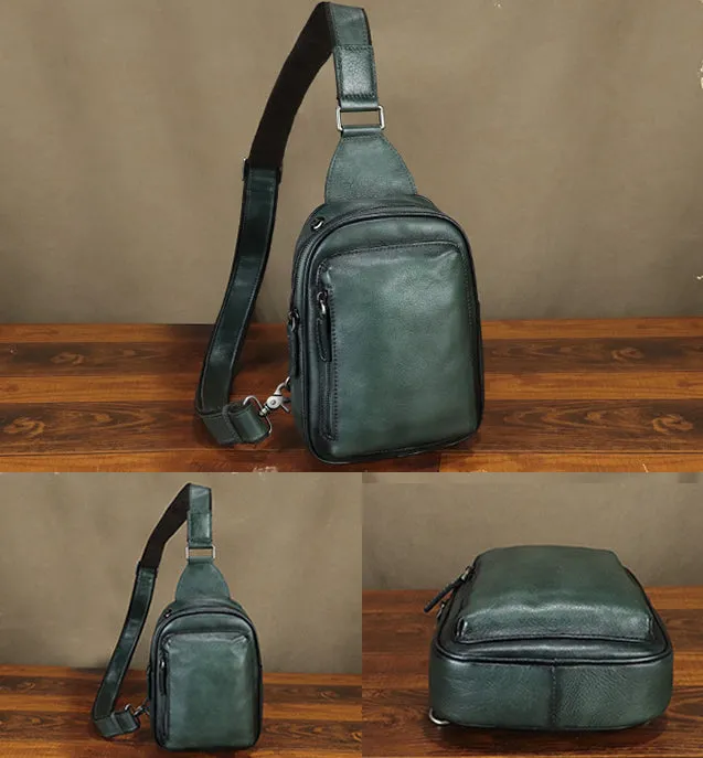 Cool Ladies Cross Chest Purse Leather Sling Bag For Women