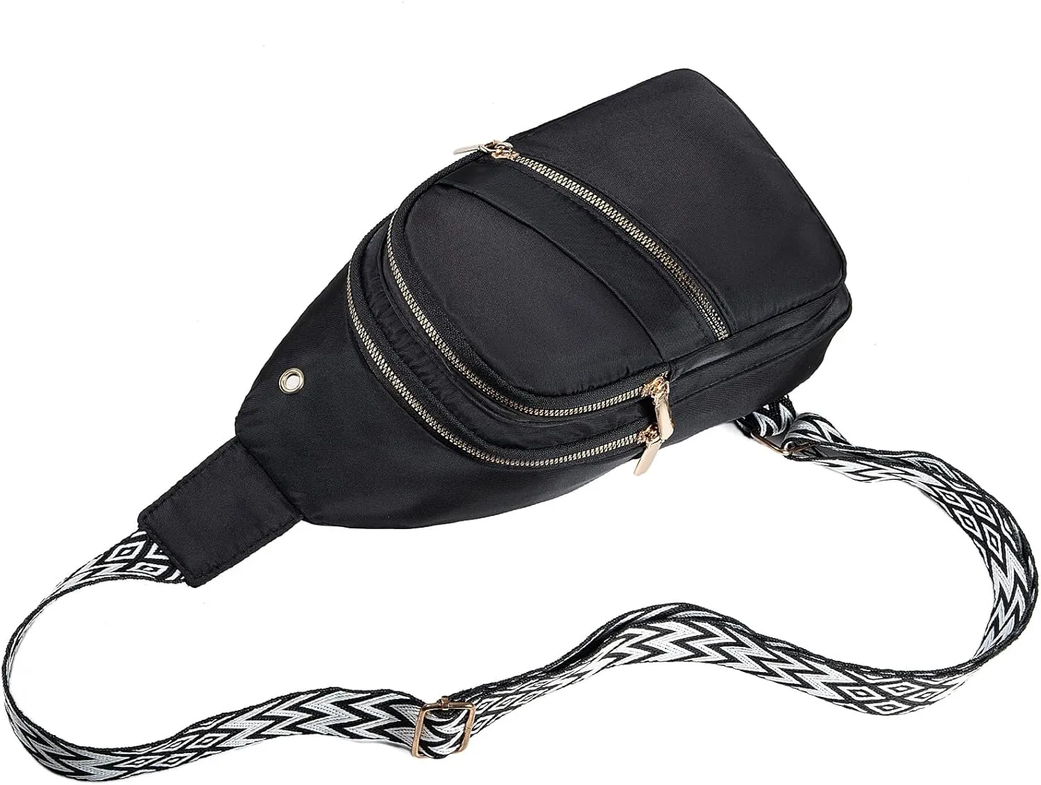 Crossbody Sling Bag Small Sling Backpack, Cross Body Bag Chest Bag for Women Men Travel Hiking Daypack