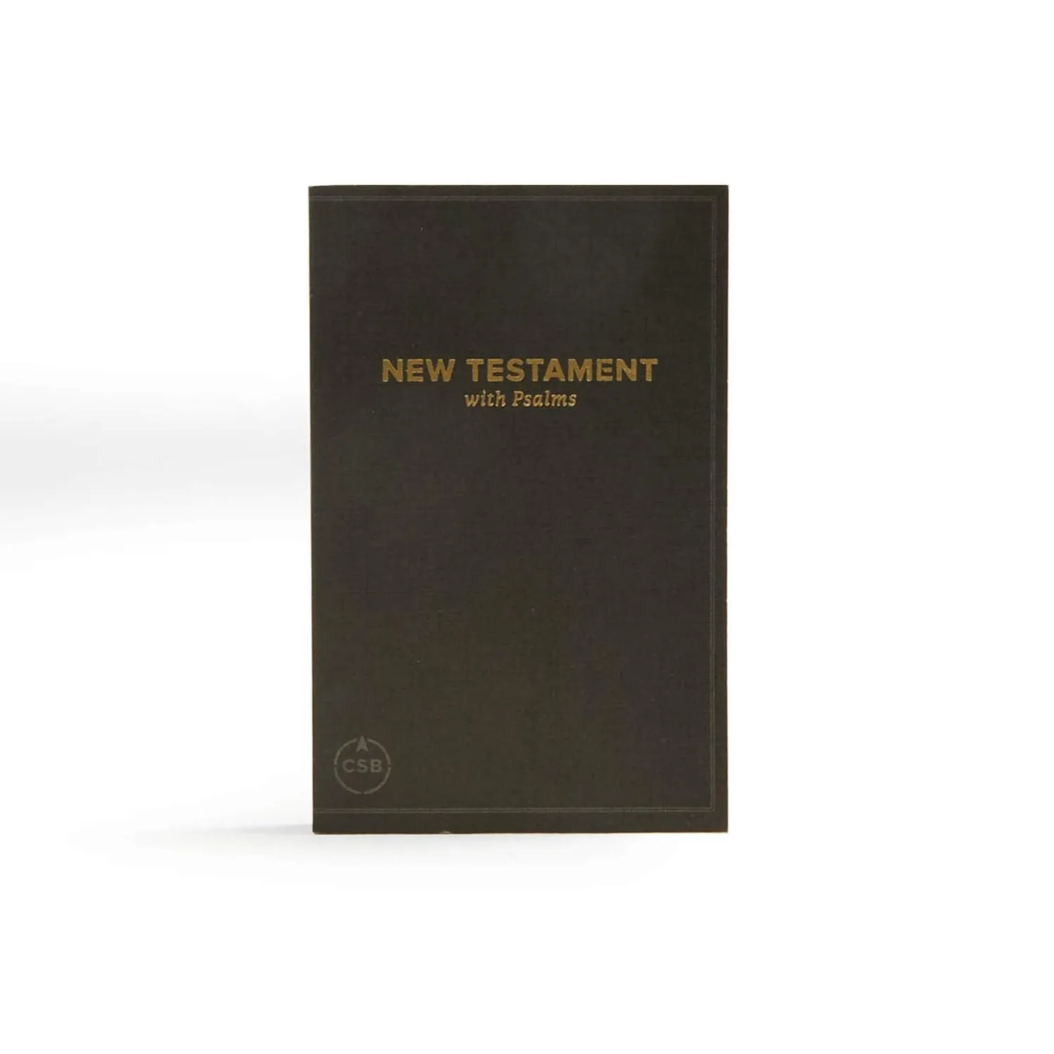 CSB Pocket New Testament with Psalms, Black Trade Paper, Red Letter, Concise Format, Evangelism, Outreach, Easy-to-Read Bible Serif Type Paperback  February 2, 2017