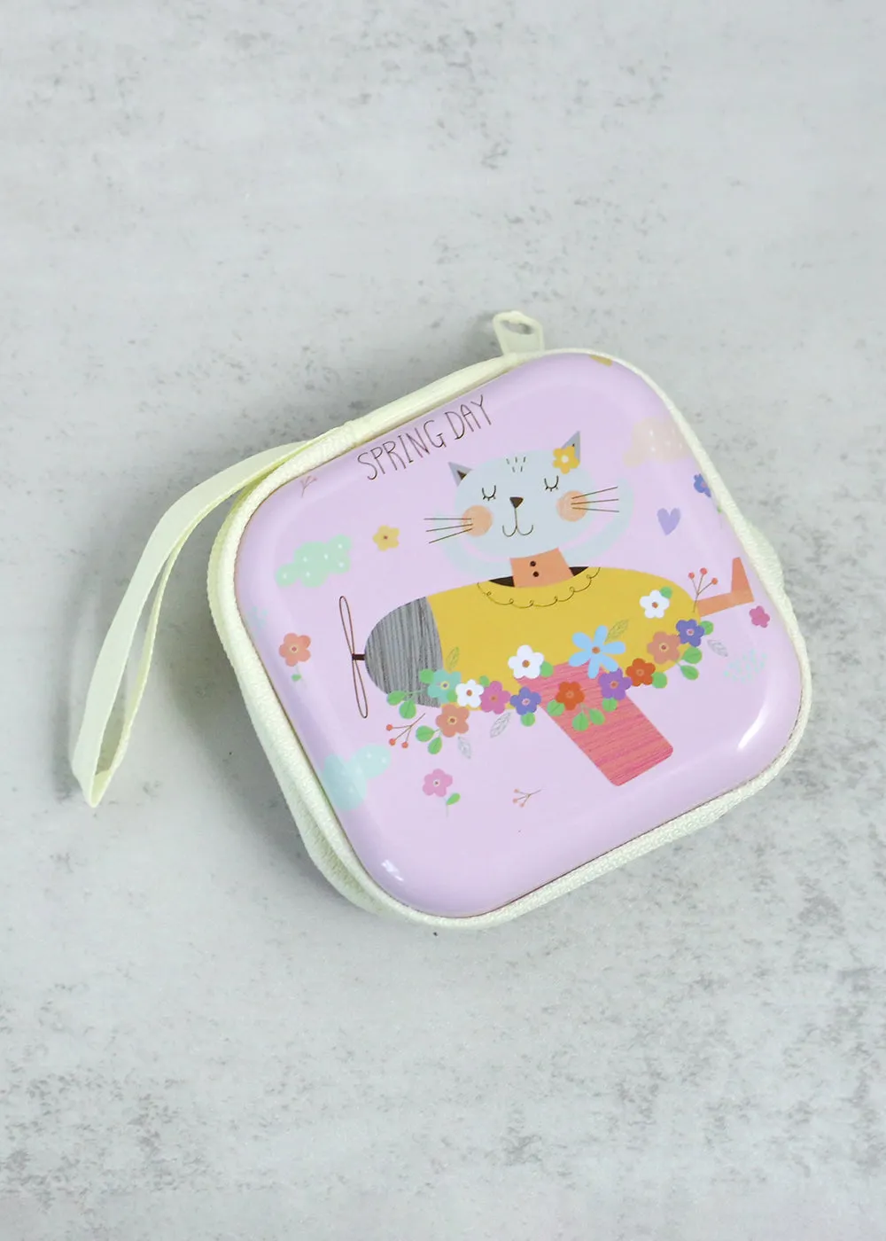 Cute Animal Tin Case
