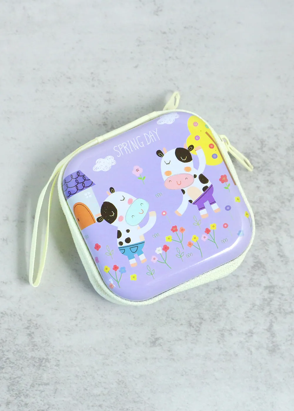 Cute Animal Tin Case