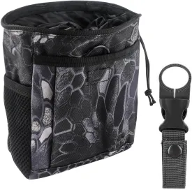 Drawstring Highend Rock Climbing Chalk Bag with a Carabiner Different Pockets for Climbing Bouldering, Gymnastics, Gym Pouch, Cross Fit and Lifting