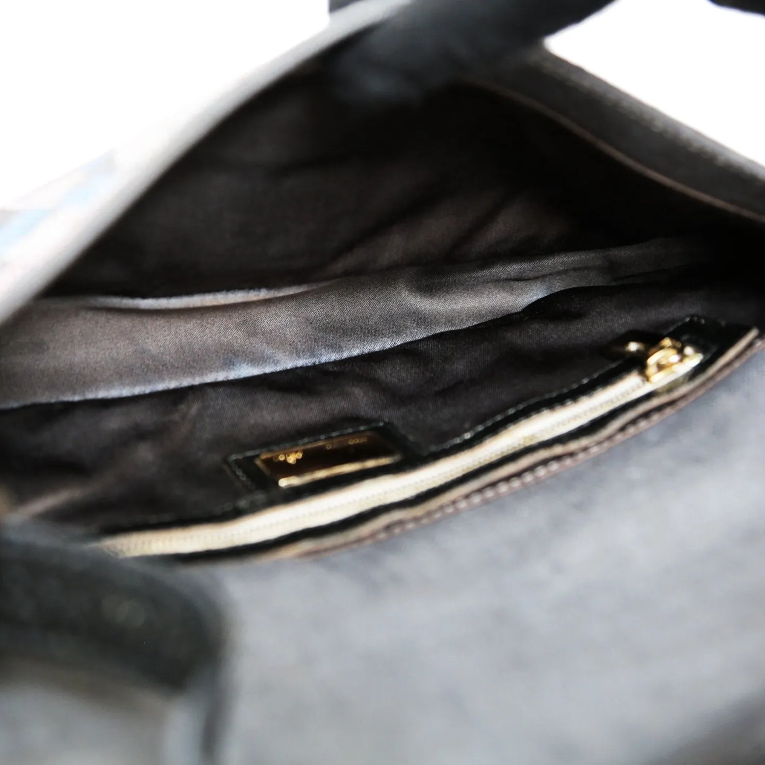 Fendi Multi Glitter Baguette