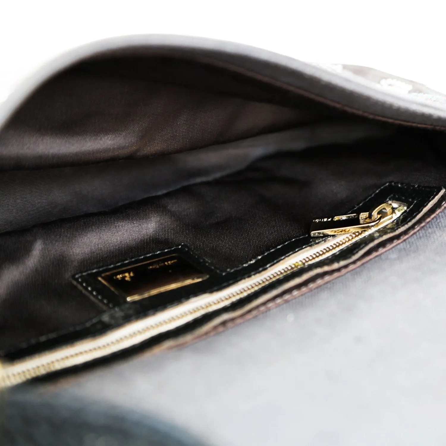 Fendi Multi Glitter Baguette