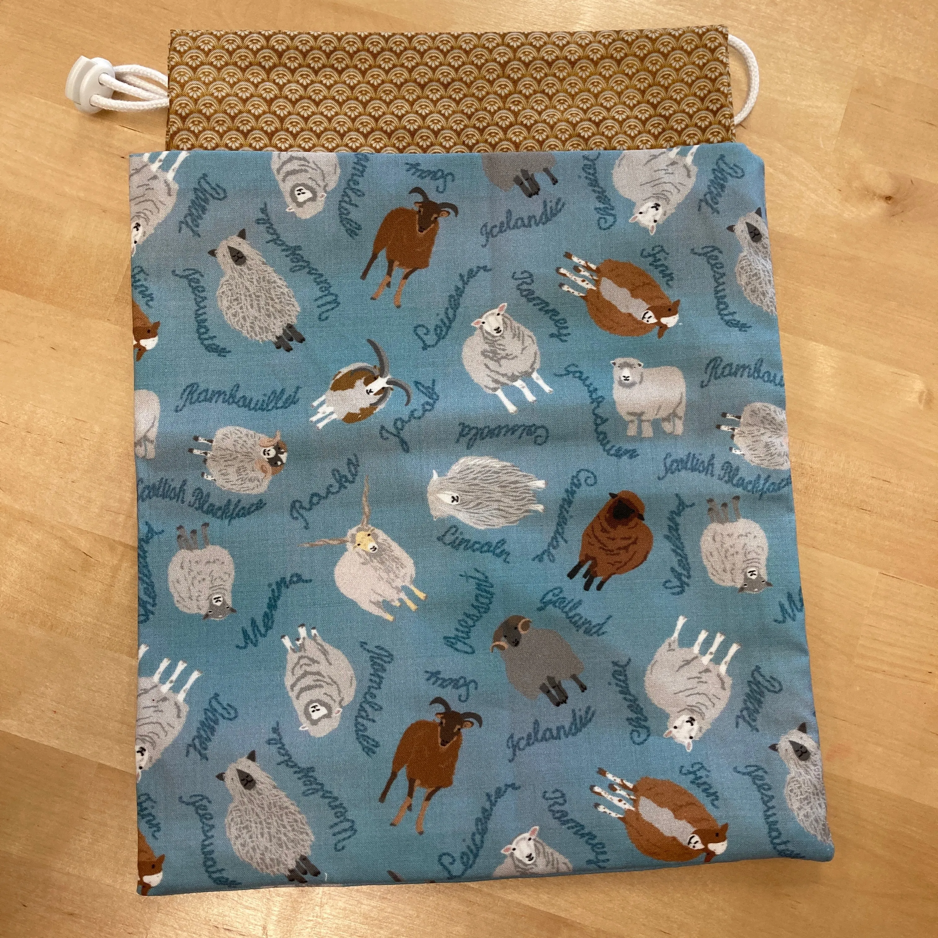 Fiber Animals Project Bags