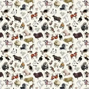 Fiber Animals Project Bags