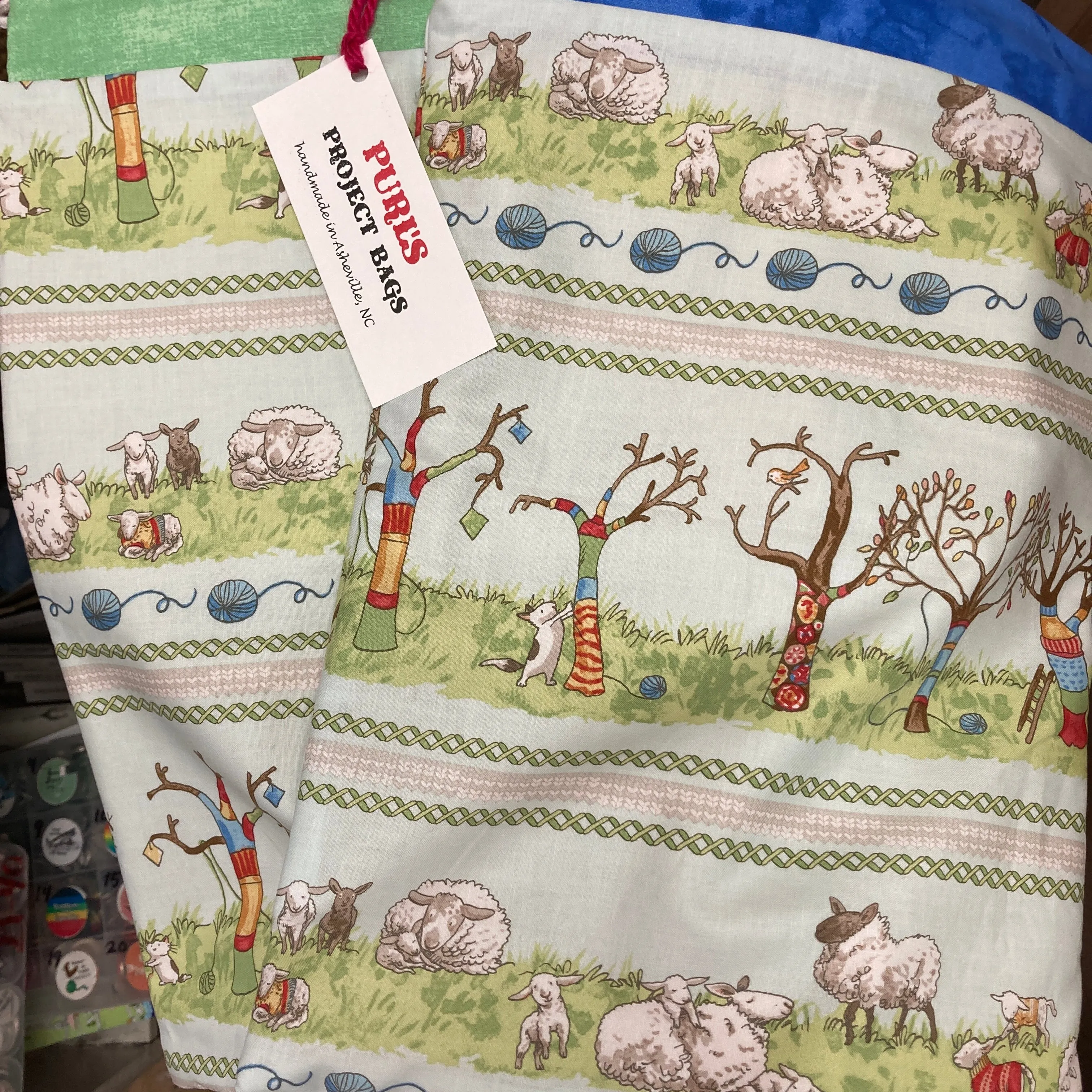 Fiber Animals Project Bags