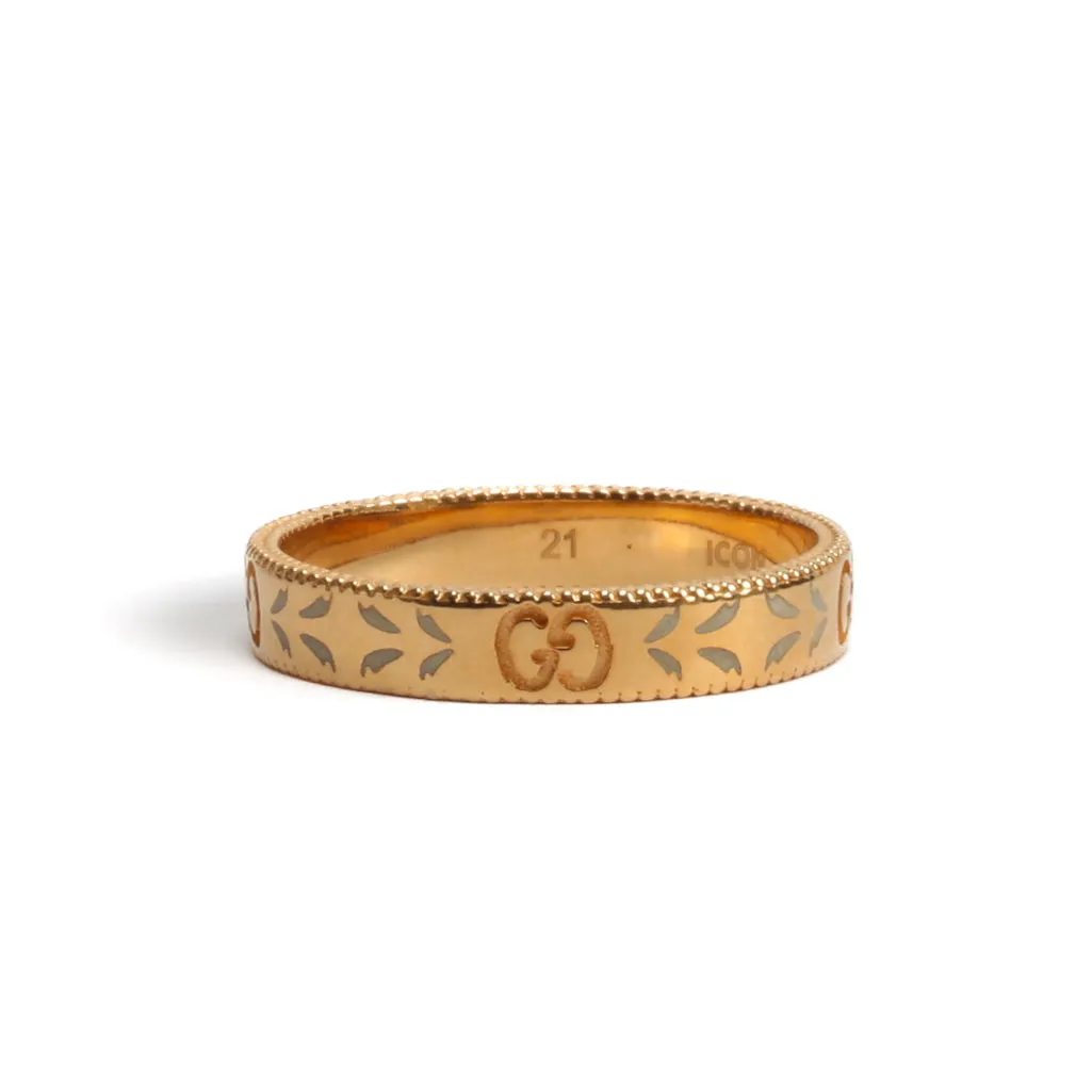 GUCCI Enamel Blossom Icon Ring - FINAL SALE