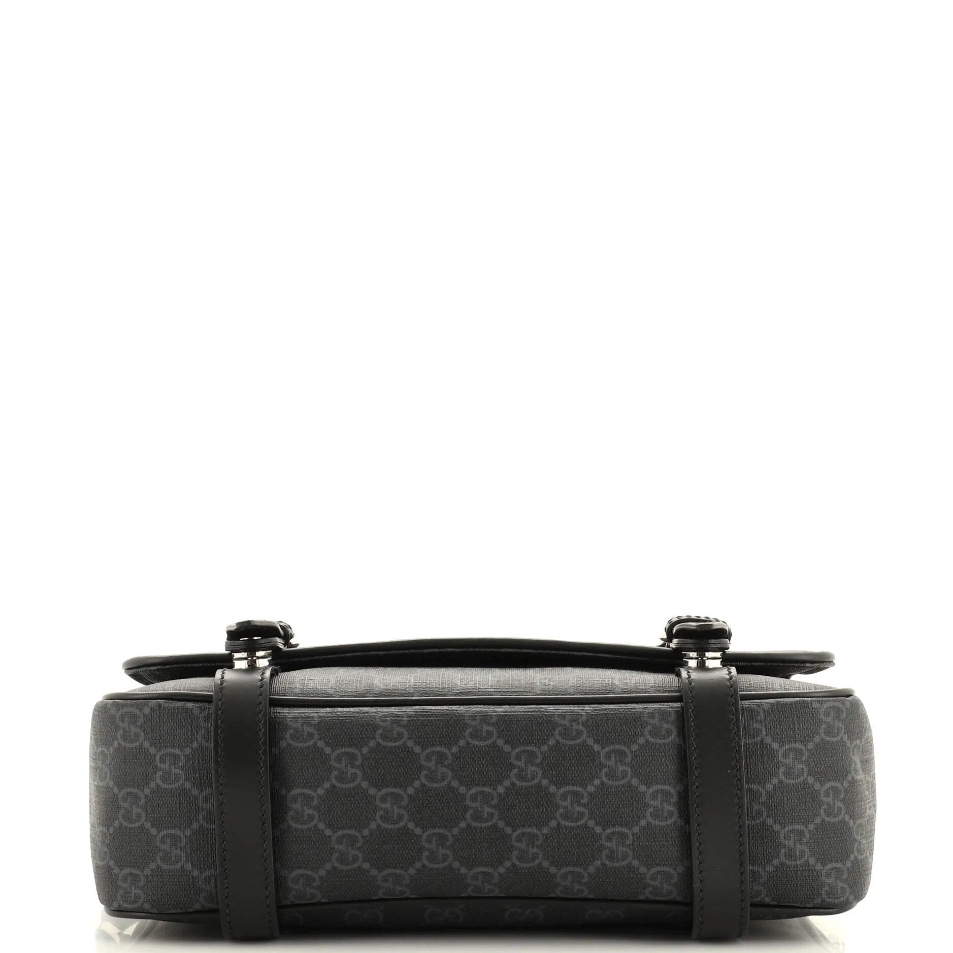 Interlocking G Patch Messenger Bag GG Coated Canvas Medium