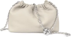 Joryin Trendy Dumpling Women's Crossbody Bag - Evening Clutch Vegan & Genuine Leather Hobo Cloud Purse