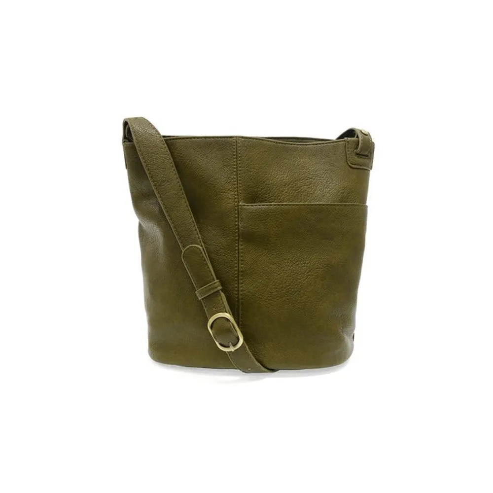 JOY SUSAN BINDI BUCKET BAG MOSS