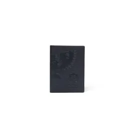 Murd333r.fm Nappa Passport Holder Black