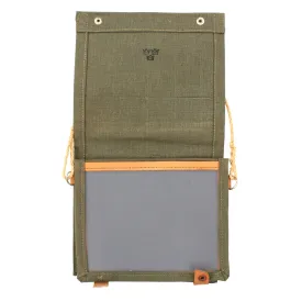Original Swedish WWII Era Officer Map and Document Case - GRADE 2
