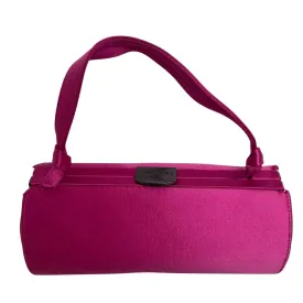 Philip Treacy Classy Magenta Pink Silk Evening Clutch Bag