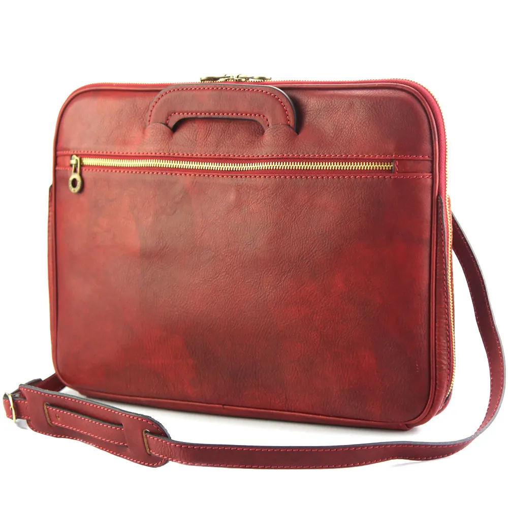 Porte-Documents Jour in Italian Vacchetta leather