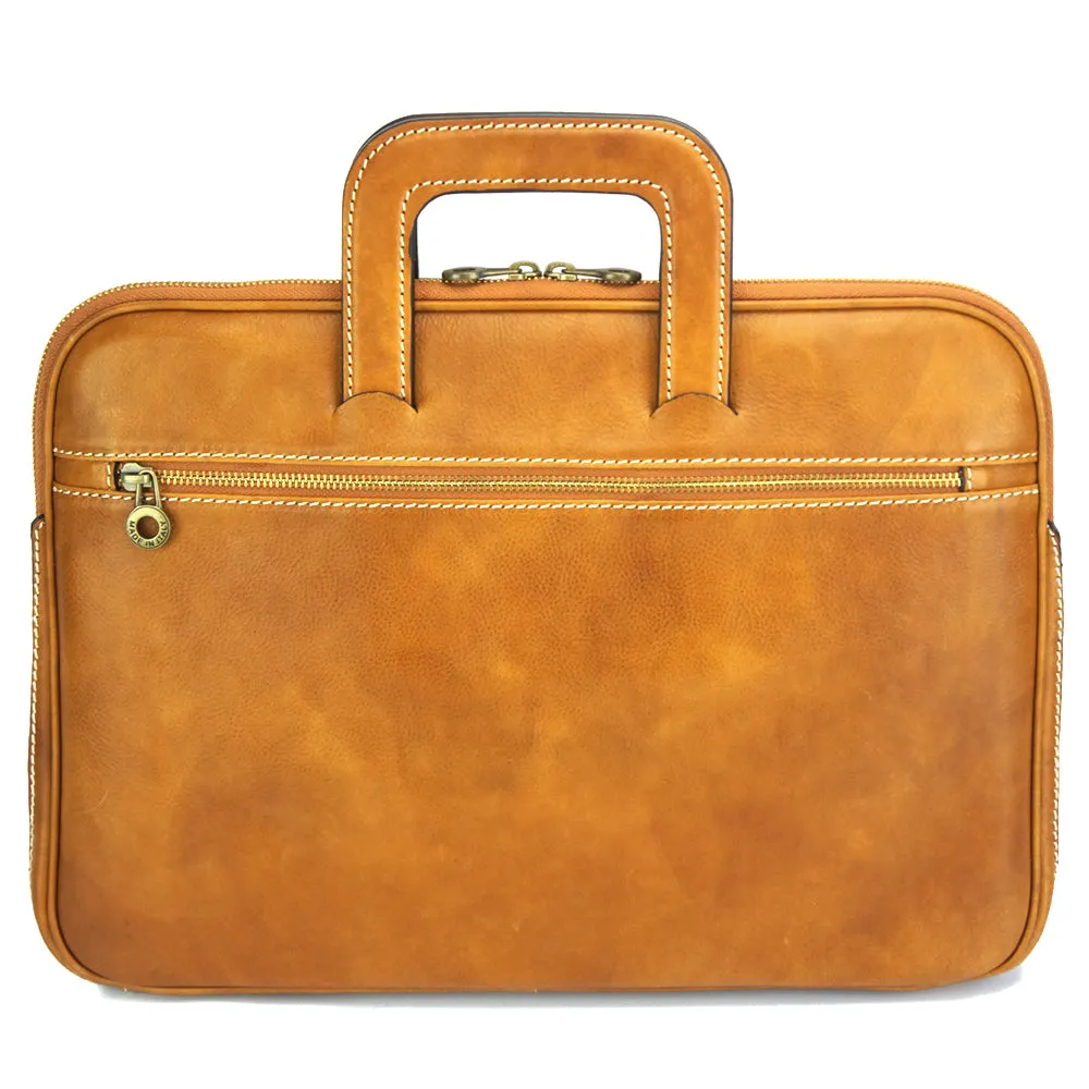 Porte-Documents Jour in Italian Vacchetta leather