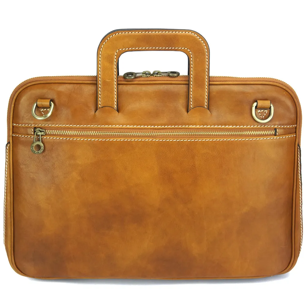 Porte-Documents Jour in Italian Vacchetta leather