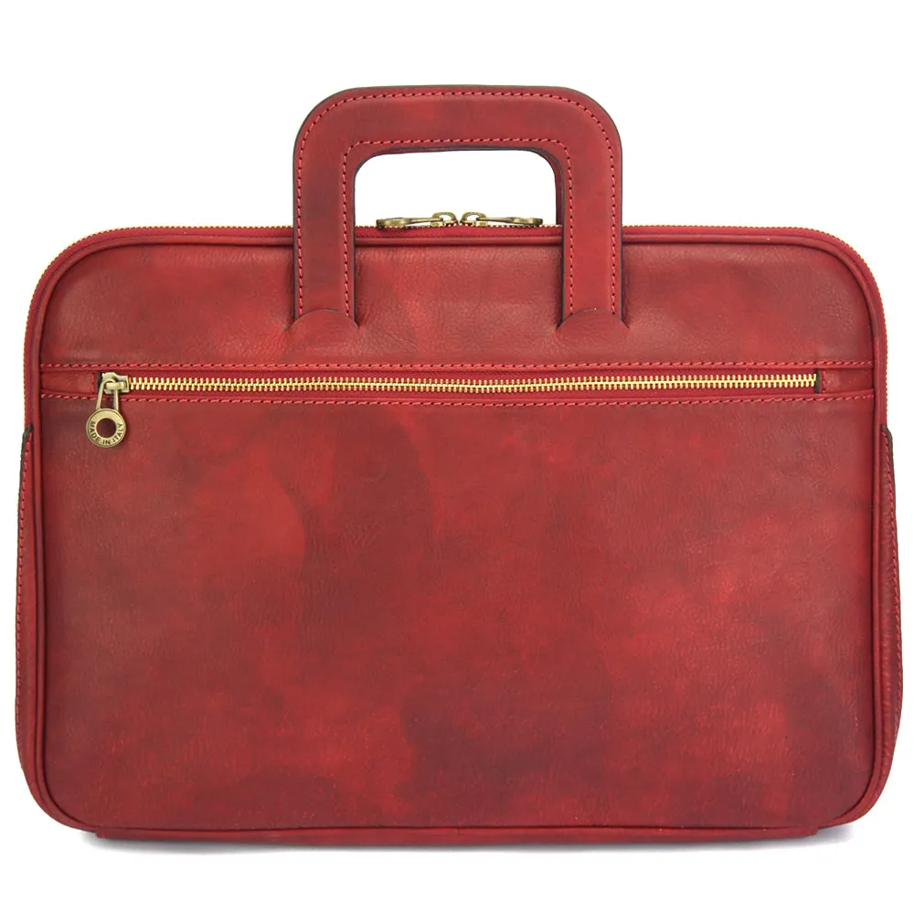Porte-Documents Jour in Italian Vacchetta leather