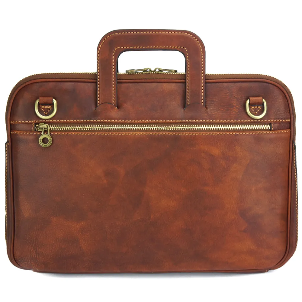 Porte-Documents Jour in Italian Vacchetta leather