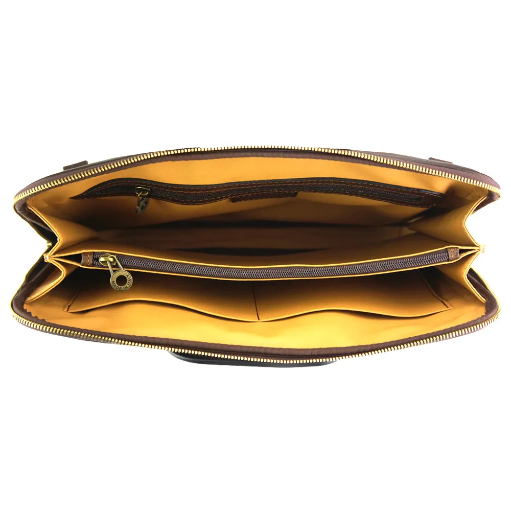 Porte-Documents Jour in Italian Vacchetta leather