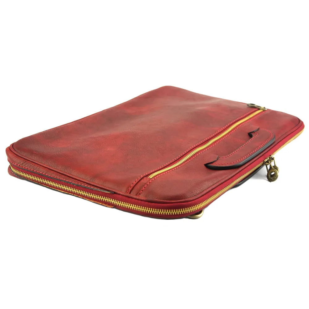 Porte-Documents Jour in Italian Vacchetta leather