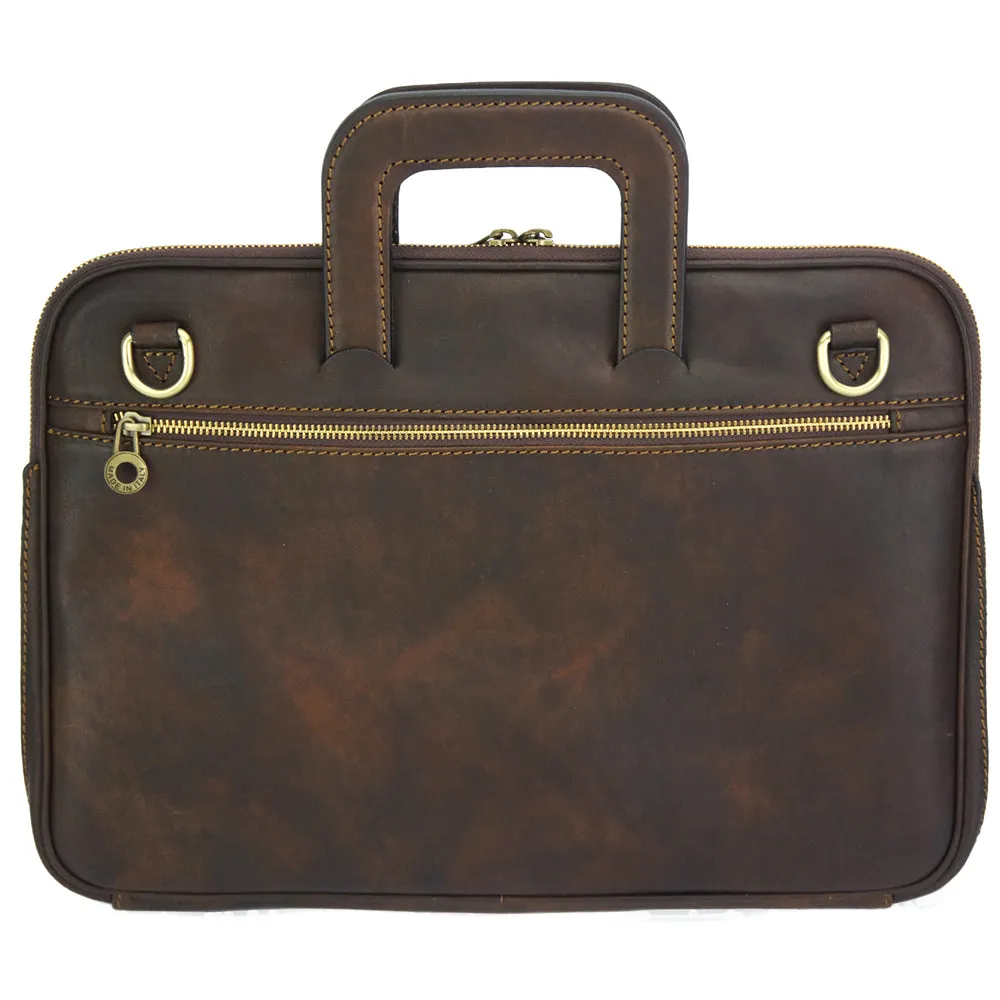 Porte-Documents Jour in Italian Vacchetta leather