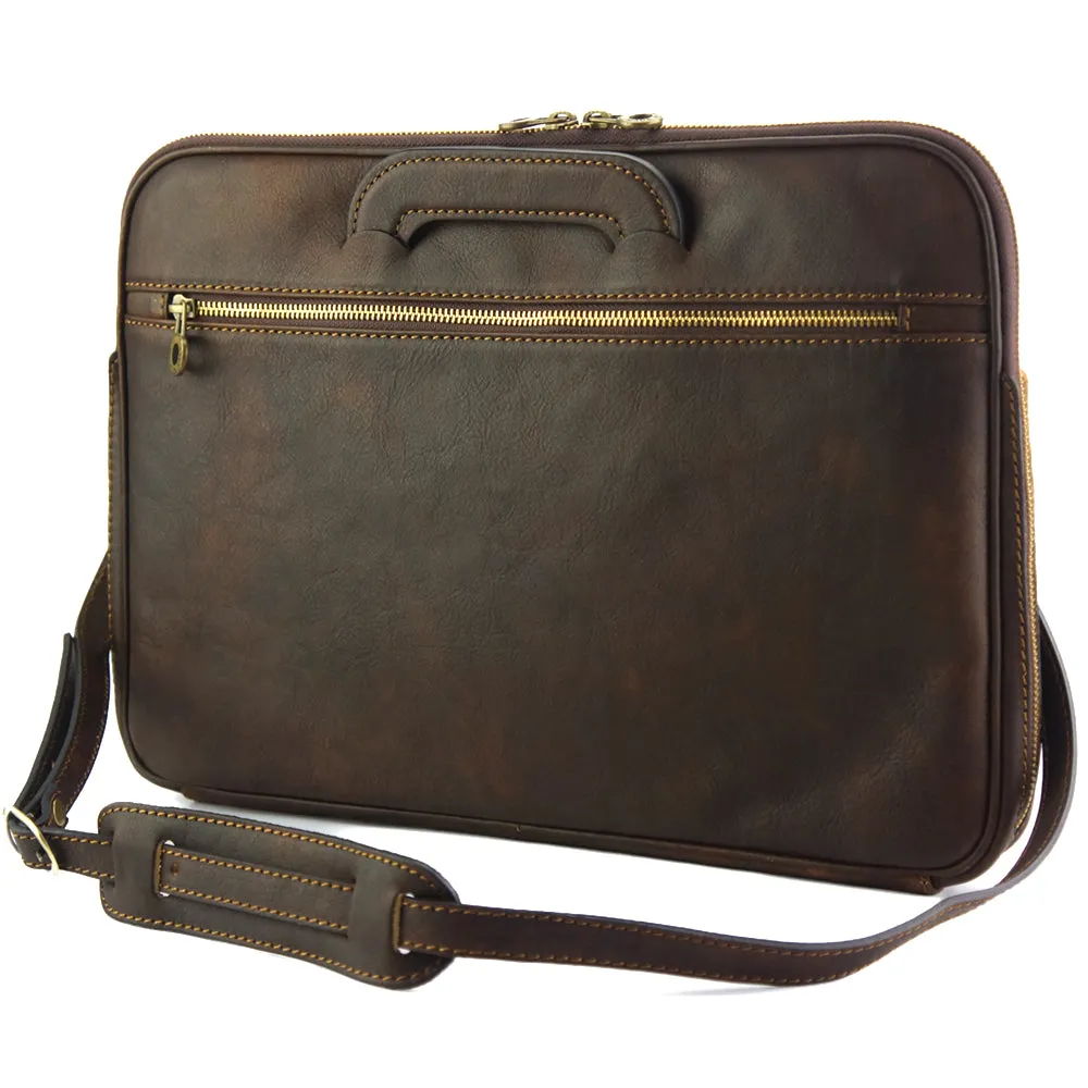 Porte-Documents Jour in Italian Vacchetta leather
