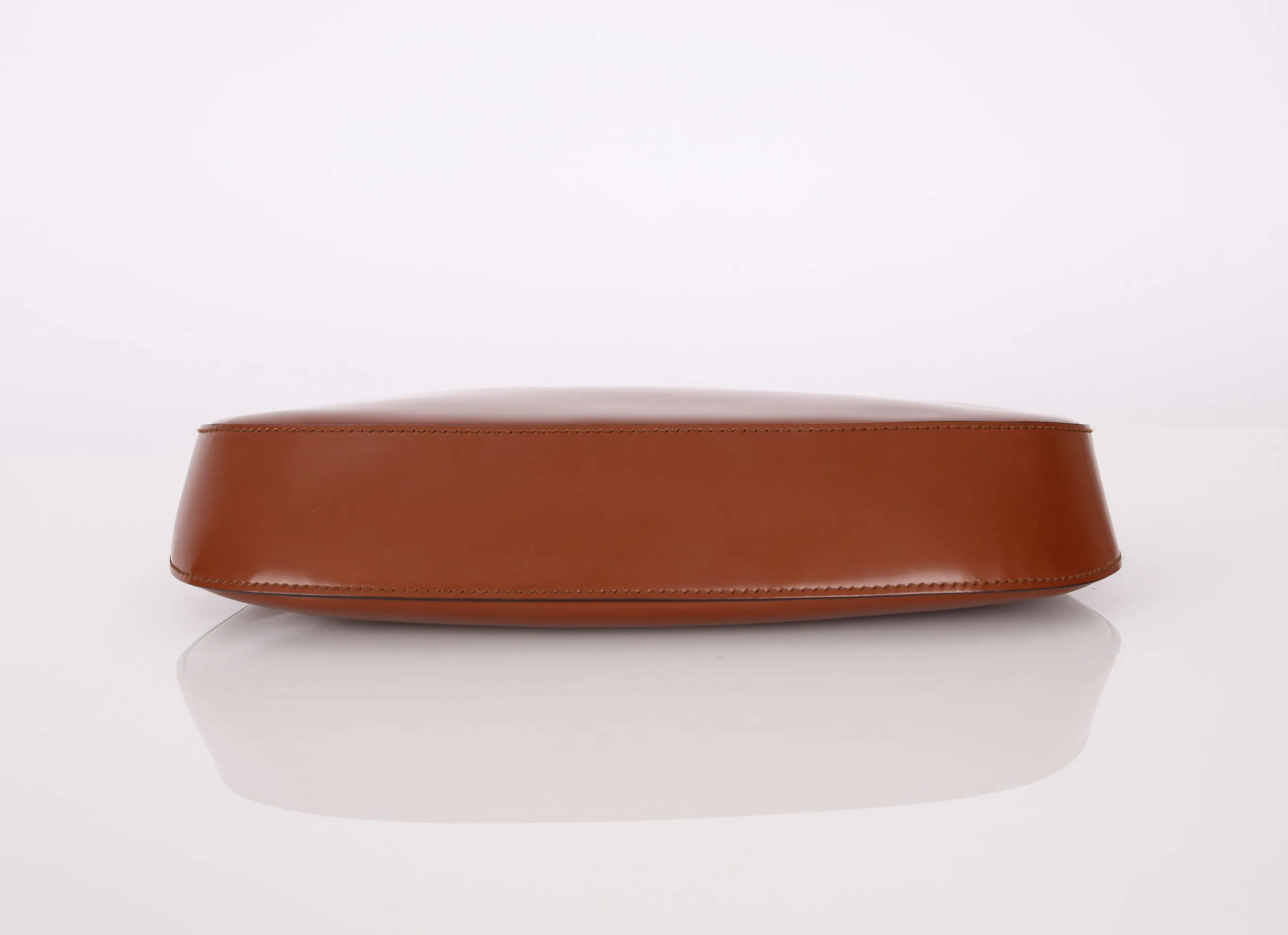 Prada Spazzolato Brushed Leather Cleo Shoulder Bag