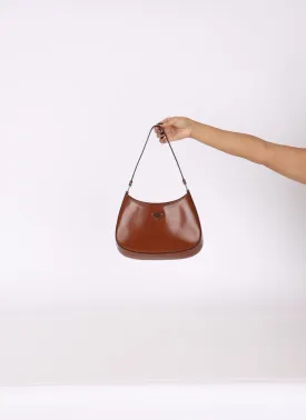 Prada Spazzolato Brushed Leather Cleo Shoulder Bag