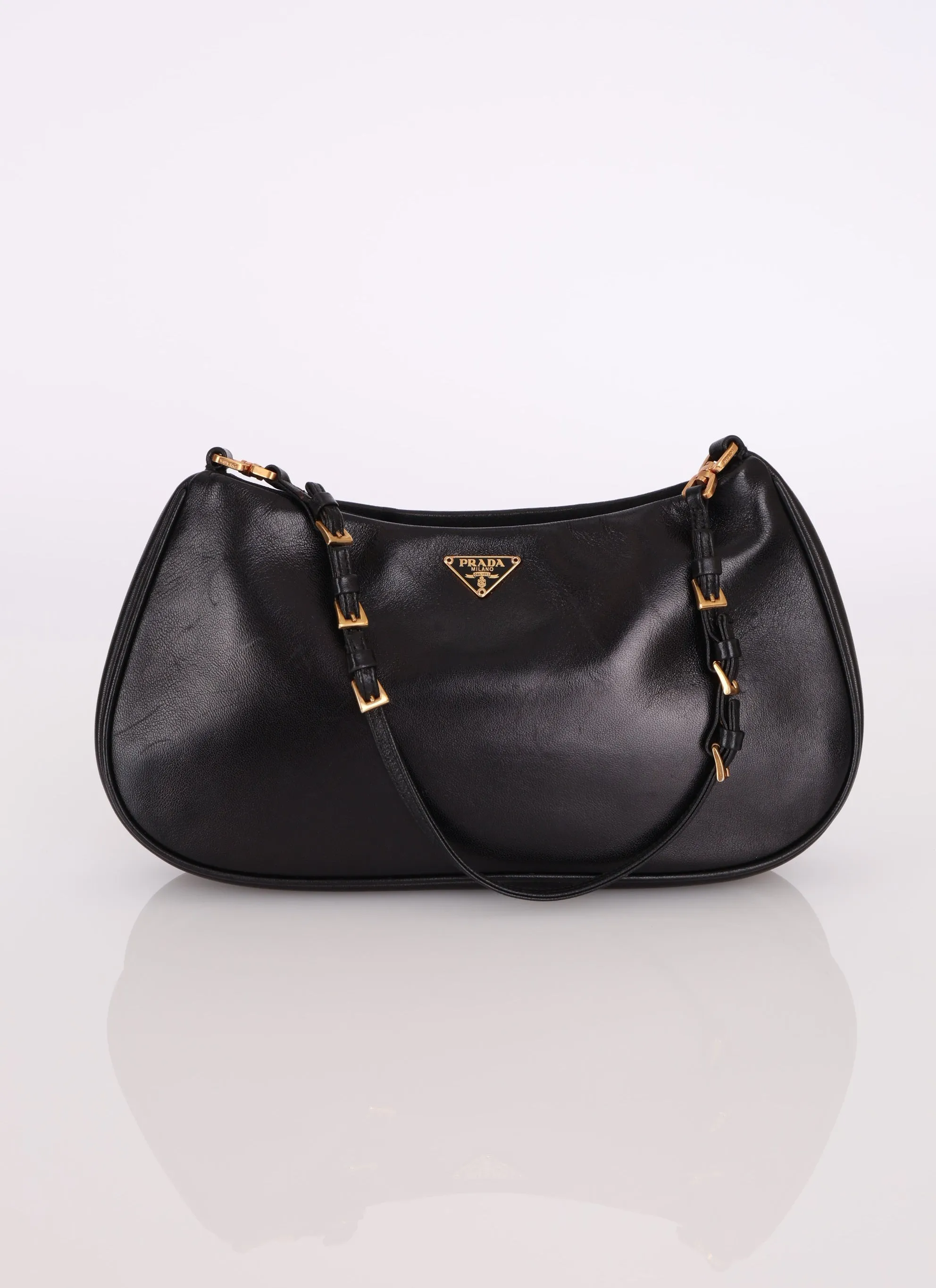 Rare Prada Nappa Cleo Pochette