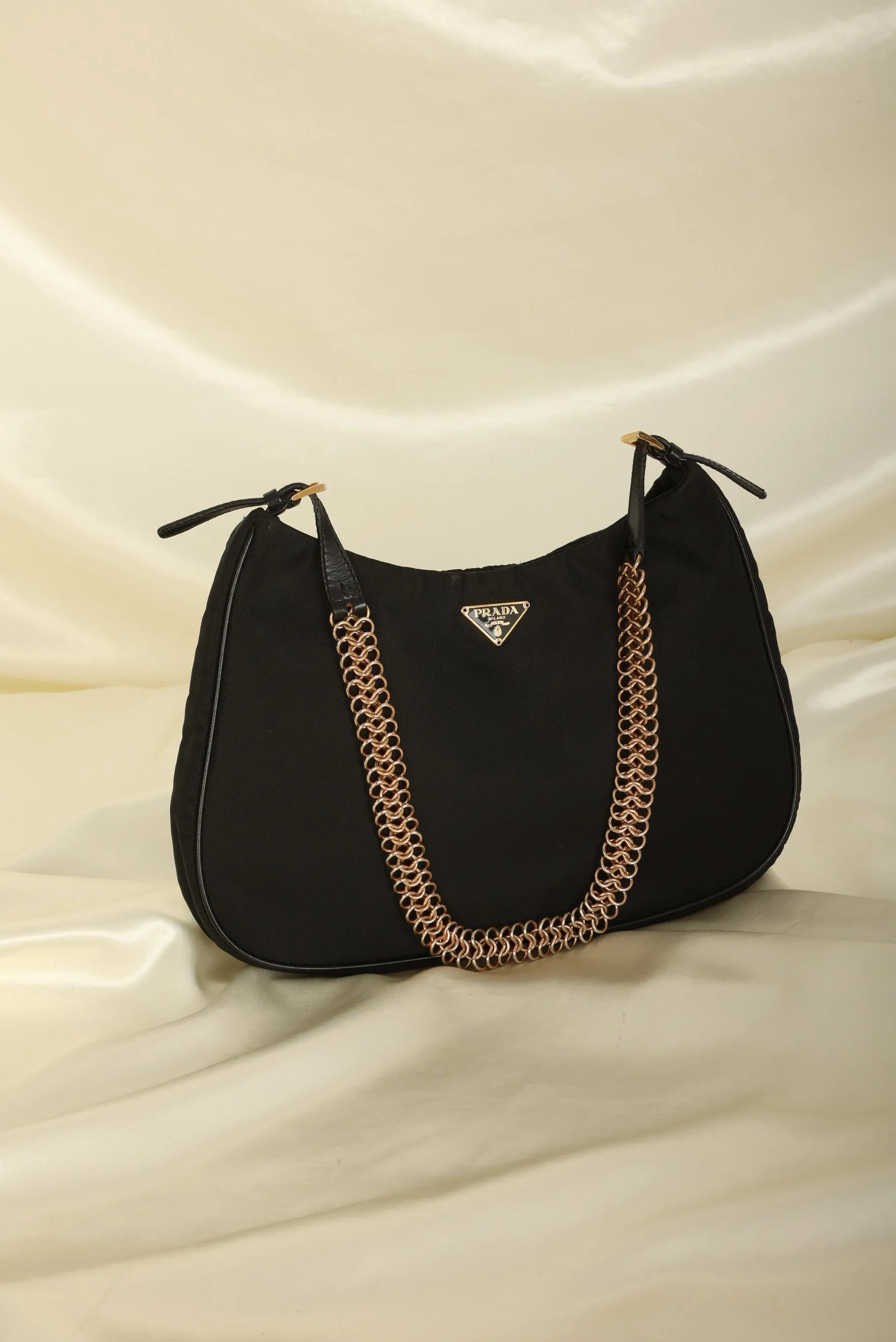 Rare Prada Nylon Chain Cleo
