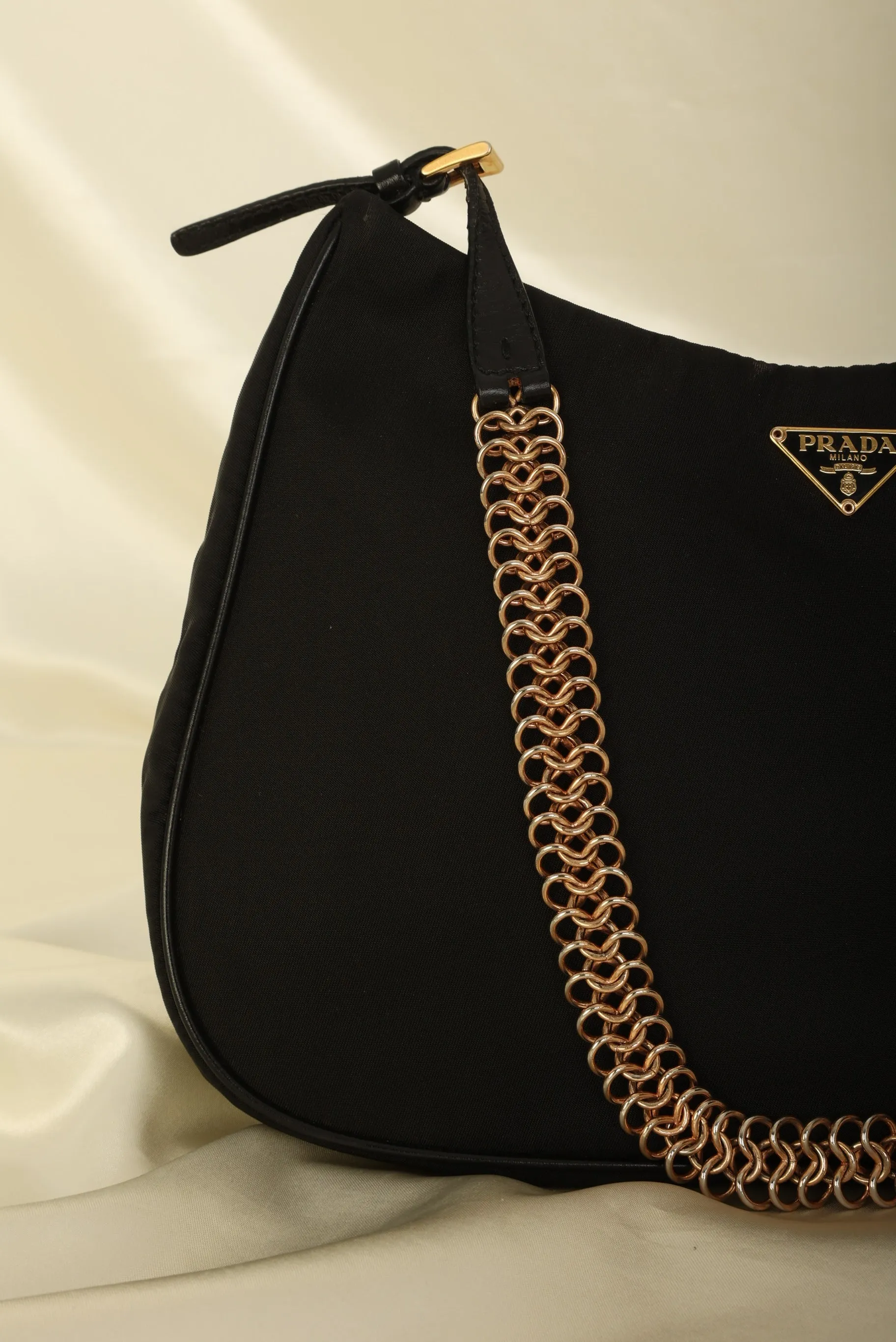 Rare Prada Nylon Chain Cleo
