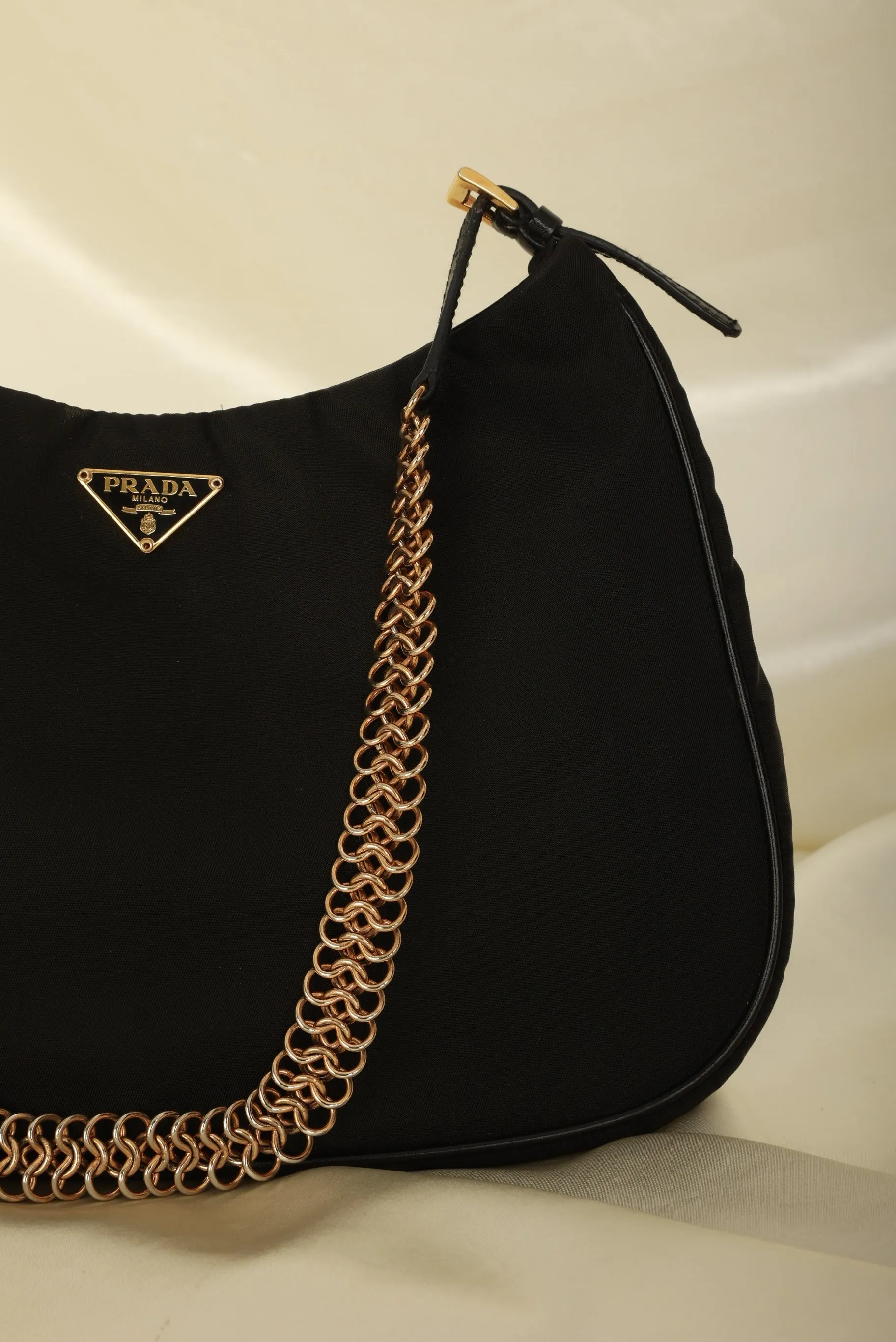 Rare Prada Nylon Chain Cleo