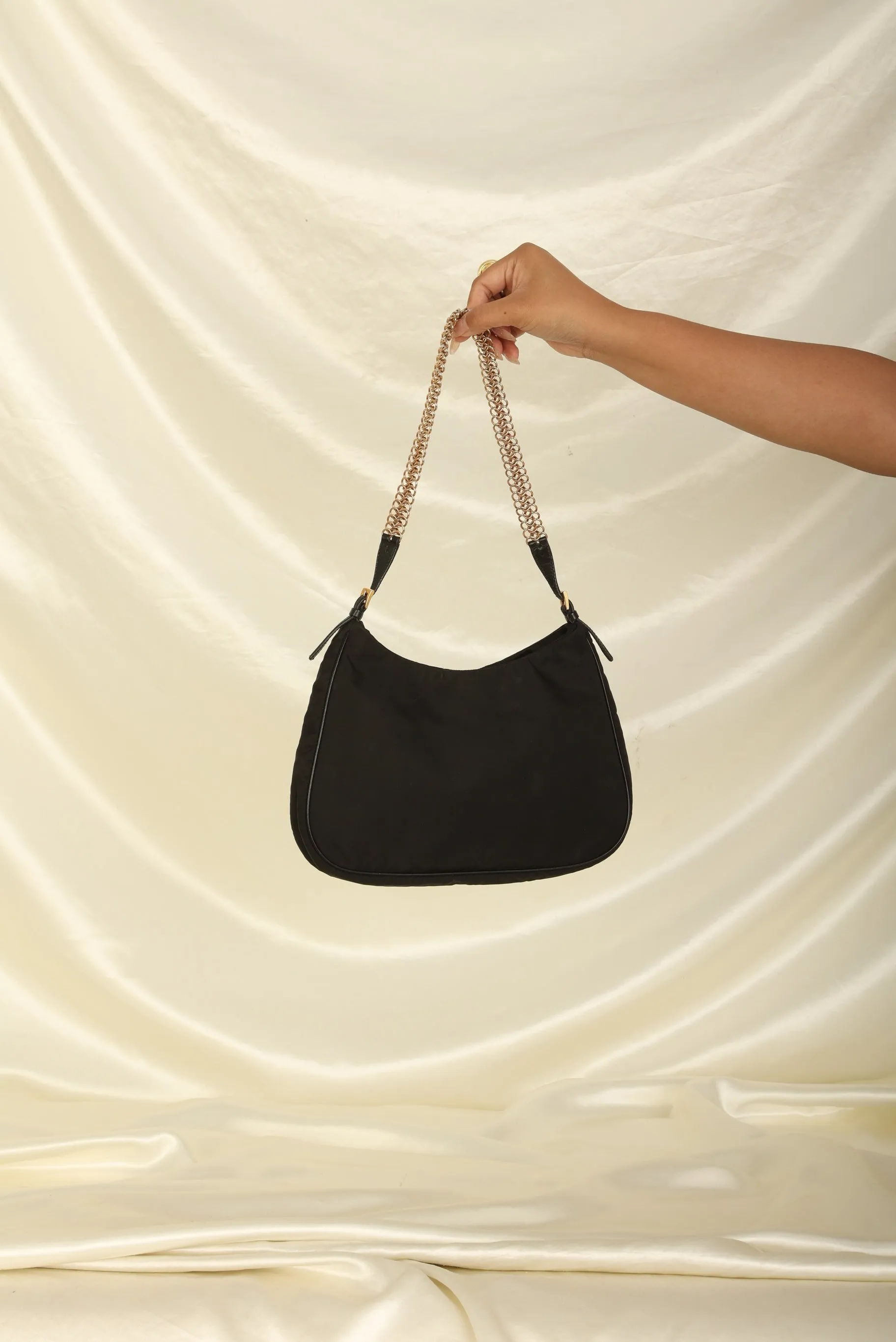 Rare Prada Nylon Chain Cleo