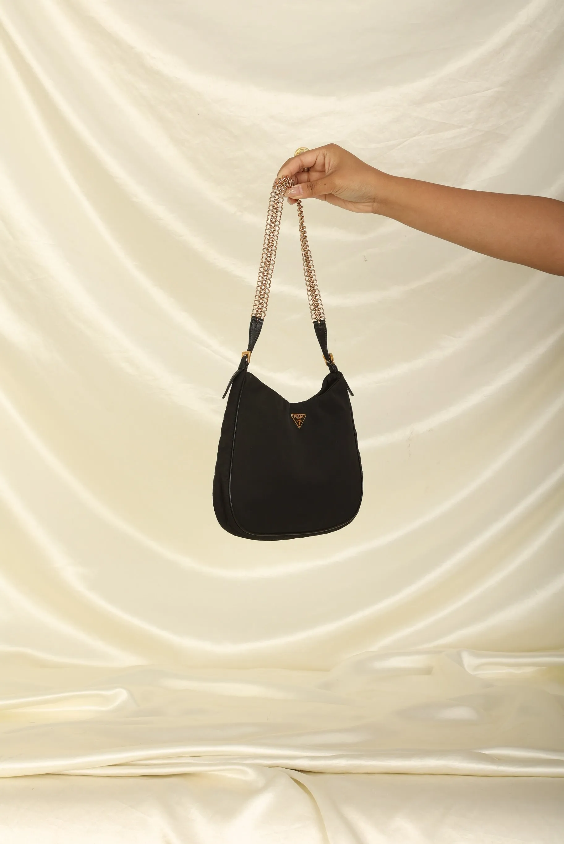 Rare Prada Nylon Chain Cleo