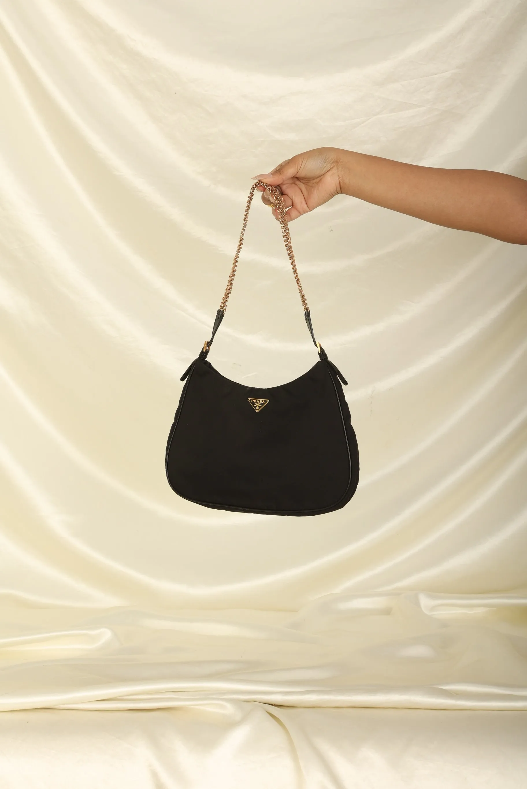 Rare Prada Nylon Chain Cleo