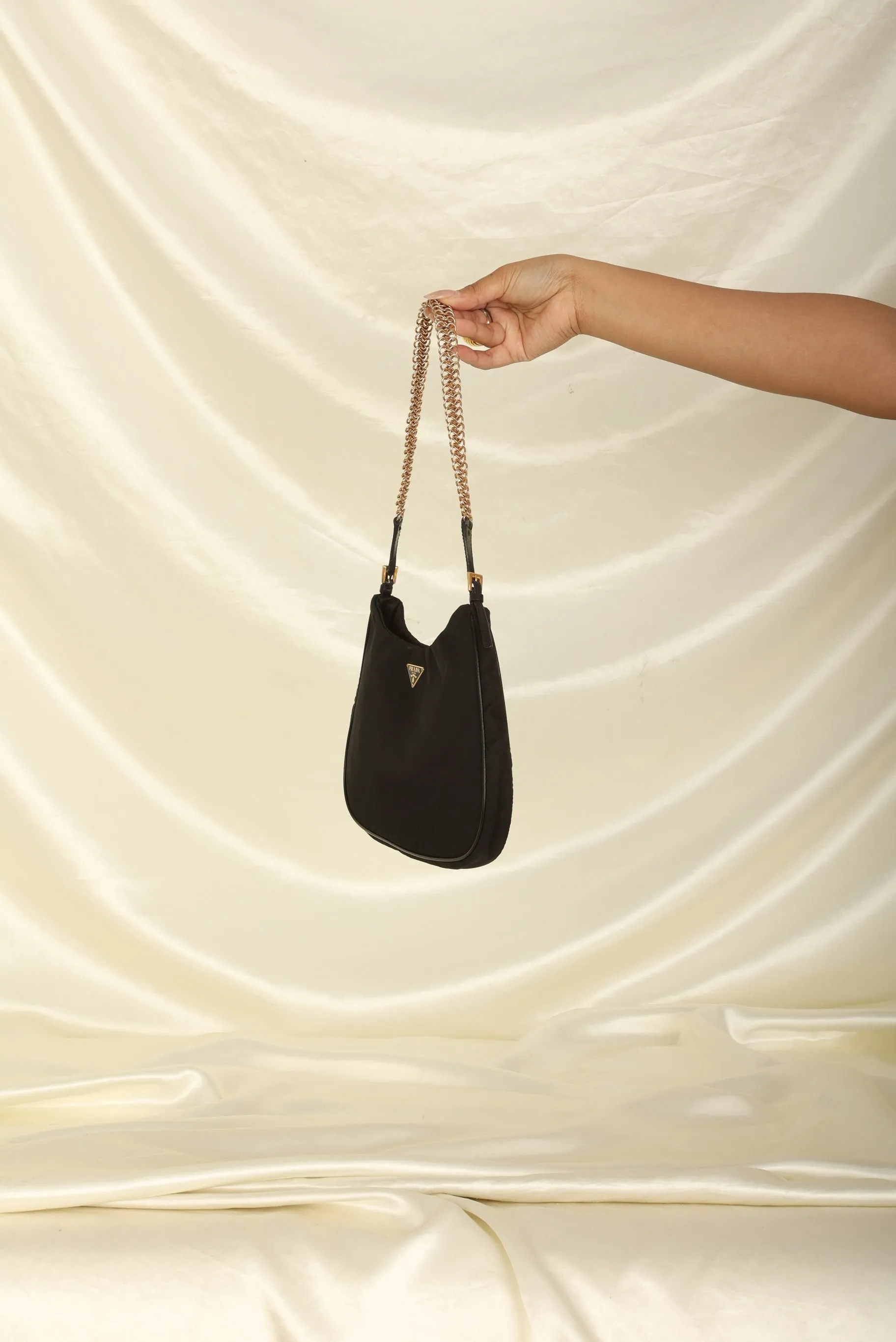 Rare Prada Nylon Chain Cleo
